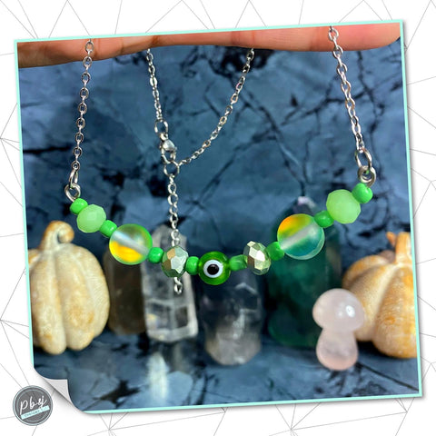 Green Protection Necklace