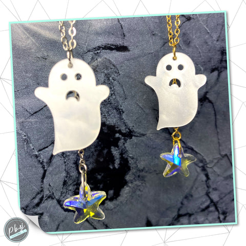 Whimsical Ghostie Necklaces